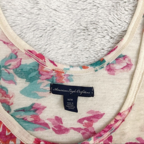 3 for $28🌼 American Eagle Floral Flowy Tank Top - Picture 5 of 7